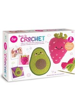 Boye Learn to Crochet - Strawberry & Avocado