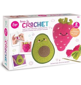 Boye Learn to Crochet - Strawberry & Avocado