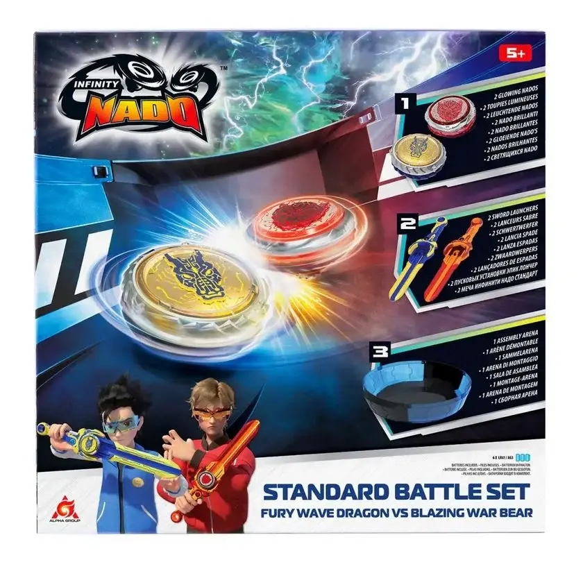 Alpha Group Infinity Nado Standard Battle Set - Fury Wave Dragon