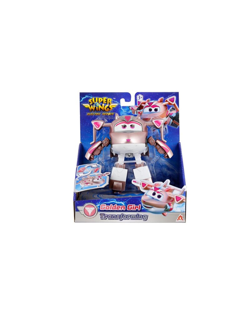 Alpha Group Super Wings Transforming Golden Girl