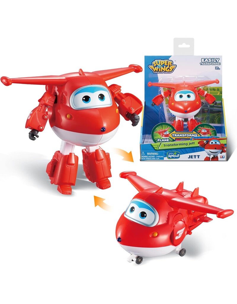 Alpha Group Super Wings Transforming Jett
