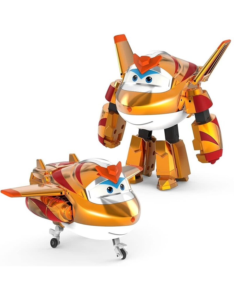 Alpha Group Super Wings Transforming Golden Boy