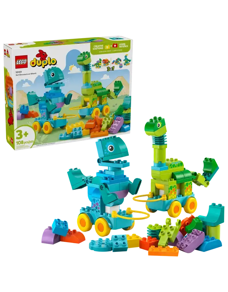 LEGO LEGO 3 in 1 Dinosaurs on Wheels