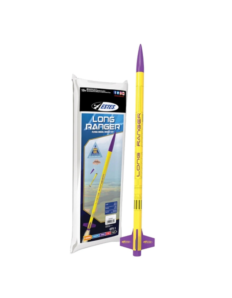 Estes Rockets Hobby Estes Flying Model Rocket Kit - Long Ranger