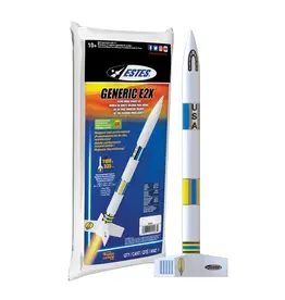 Estes Rockets Hobby Estes Flying Model Rocket Kit - Generic E2X