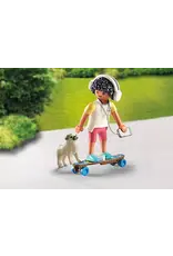 Playmobil Playmobil Skateboarder with a dog