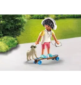 Playmobil Playmobil Skateboarder with a dog