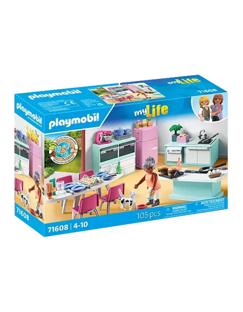Playmobil Playmobile MyLife: Kitchen with Dining Table