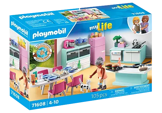 Playmobile MyLife: Kitchen with Dining Table