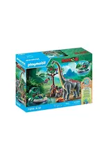 Playmobil Playmobil Dinos Brachiosaurus with Hovercraft