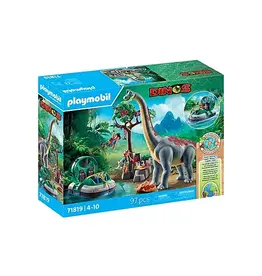 Playmobil Playmobil Dinos Brachiosaurus with Hovercraft