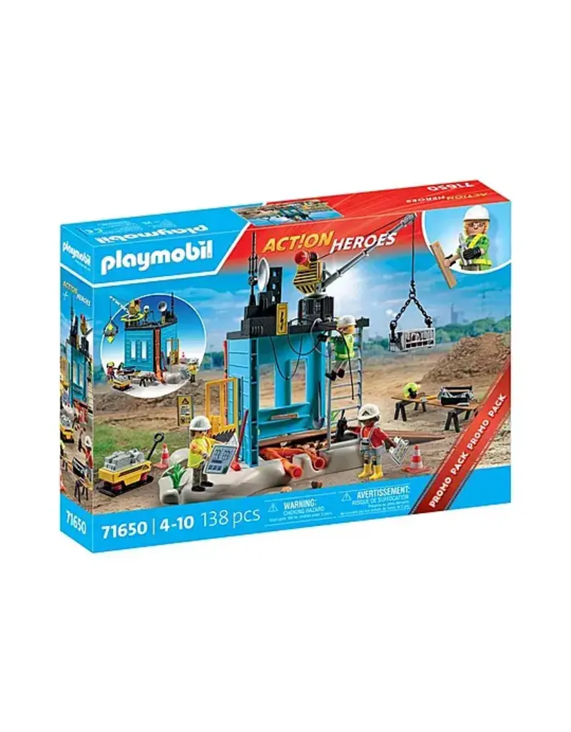Playmobil Playmobil Action Heroes - Construction Site