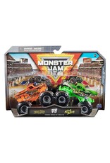Spin Master Monster Jam 1:64 Scale Monster Truck 2 Pack - Bog Hog vs King Sling