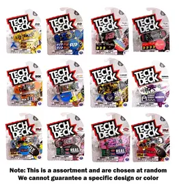 Spin Master Fidget Tech Deck 96mm Fingerboard (Styles Vary ; Sold Individually)