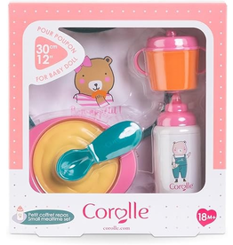 Corolle Baby Pink Mealtime Set