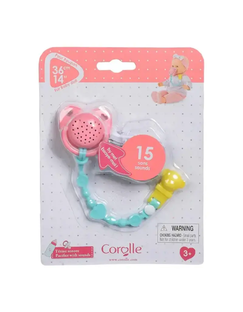Corolle Corolle Baby Doll Pacifier w/ Sounds