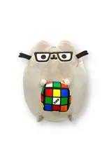 Gund Plush Pusheen w/ Rubik's Cube