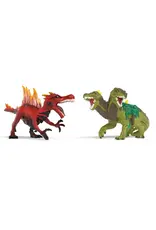 Schleich Schleich Eldrador Fire Dinosaur vs. Jungle Lizard