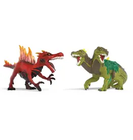 Schleich Schleich Eldrador Fire Dinosaur vs. Jungle Lizard