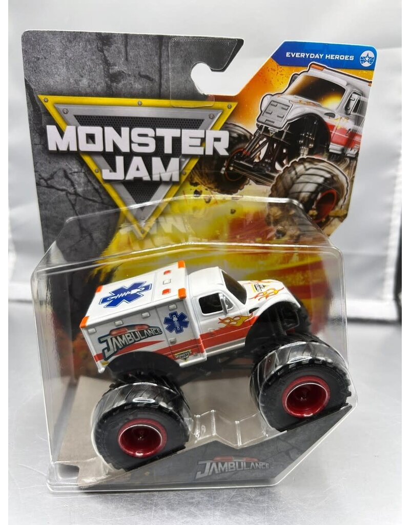 Spin Master Monster Jam  Die-Cast Monster Truck - Jambulance