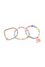 Creative Education (Great Pretenders) Jewelry Rainbow Smiles Bracelet (3 Pieces Set)