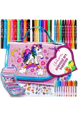 Dan&Darci Unicorn Scented Art Supplies Kit for Kids