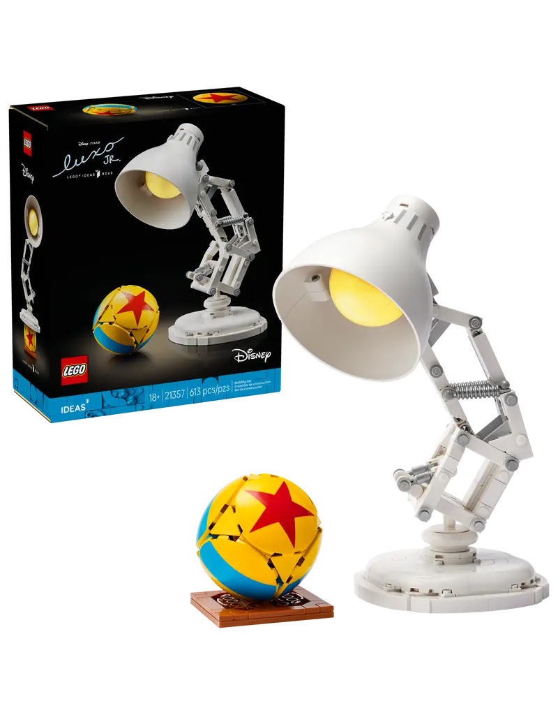 PIXAR ルクソーjr. LUXO LEGO LEGO Disney Pixar Luxo Jr. - Pow Science LLC