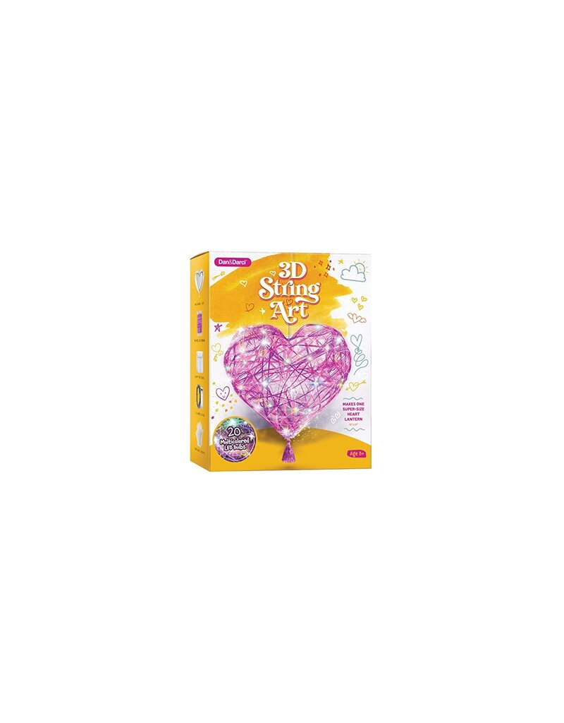 Dan&Darci Heart Light 3D String Art