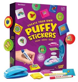 Dan&Darci Puffy Sticker Maker Kit -  Create Your Own Puffy Stickers