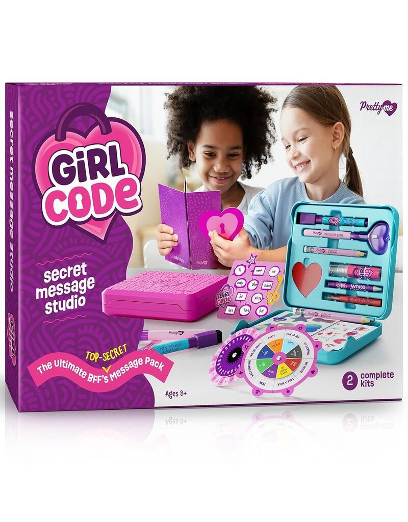 Dan&Darci Secret Messaging Kit for Girls - Girl Code Secret Message Studio