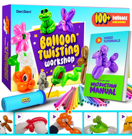 Dan&Darci Balloon Animal Twisting Workshop Kit w/ Pump