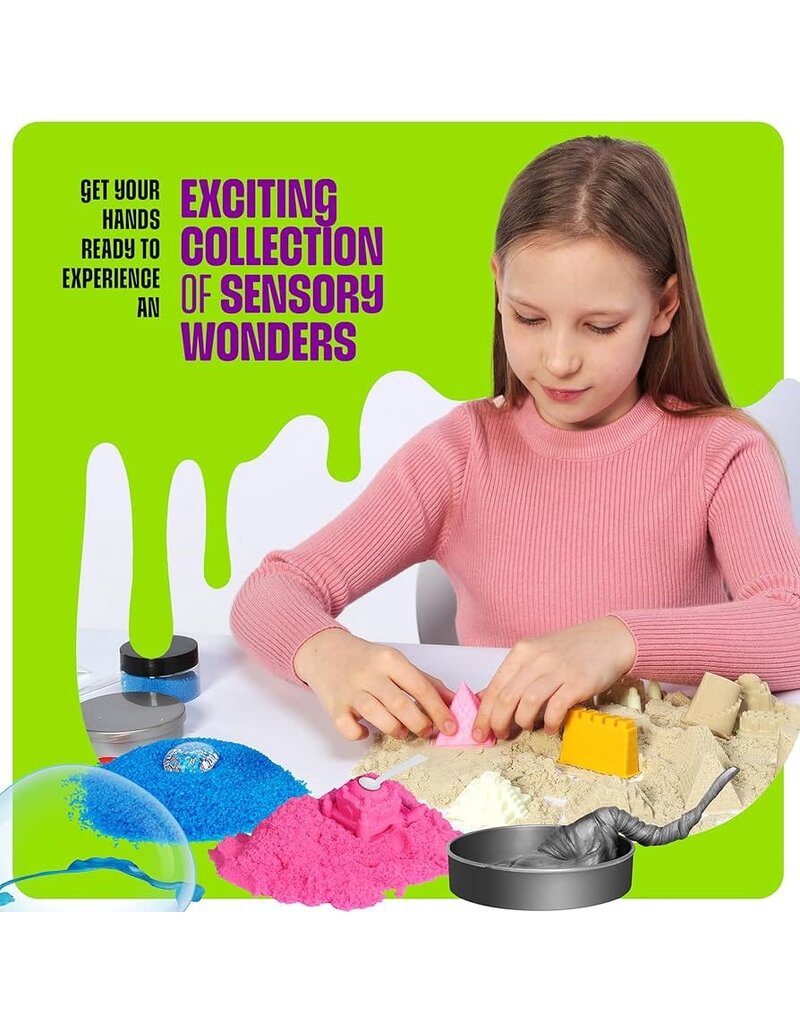 Dan&Darci Sensory Science Activity Kit ( Slime, Putty & Sand)