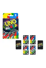 Hot Wheels Game - UNO All Wild Card Game