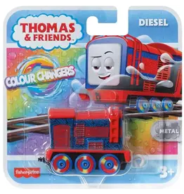 Hot Wheels Thomas & Friends Color Changing Train Friends ( Red & Blue)
