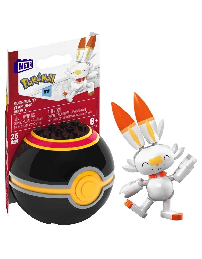Mega Construx Buildable Pokemon Scorbunny
