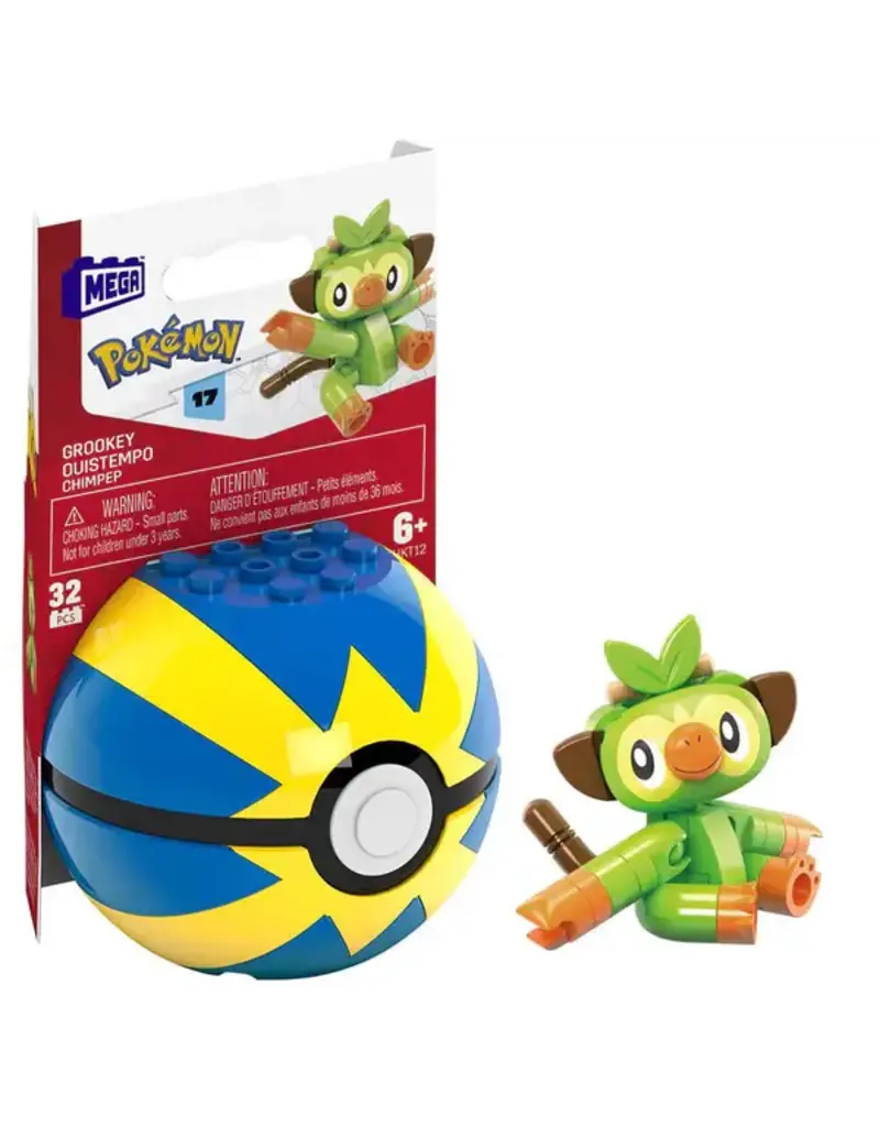 Mega Construx Buildable Pokemon Grookey