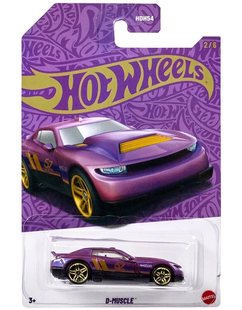Hot Wheels D-Muscle Pearl and Chrome Hot Wheels