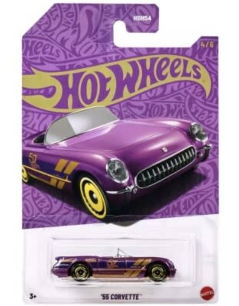 Hot Wheels 55 Corvette Pearl and Chrome Hot Wheels