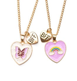 Creative Education (Great Pretenders) Jewelry Rainbow Butterfly BFF Necklace ( Assorted)
