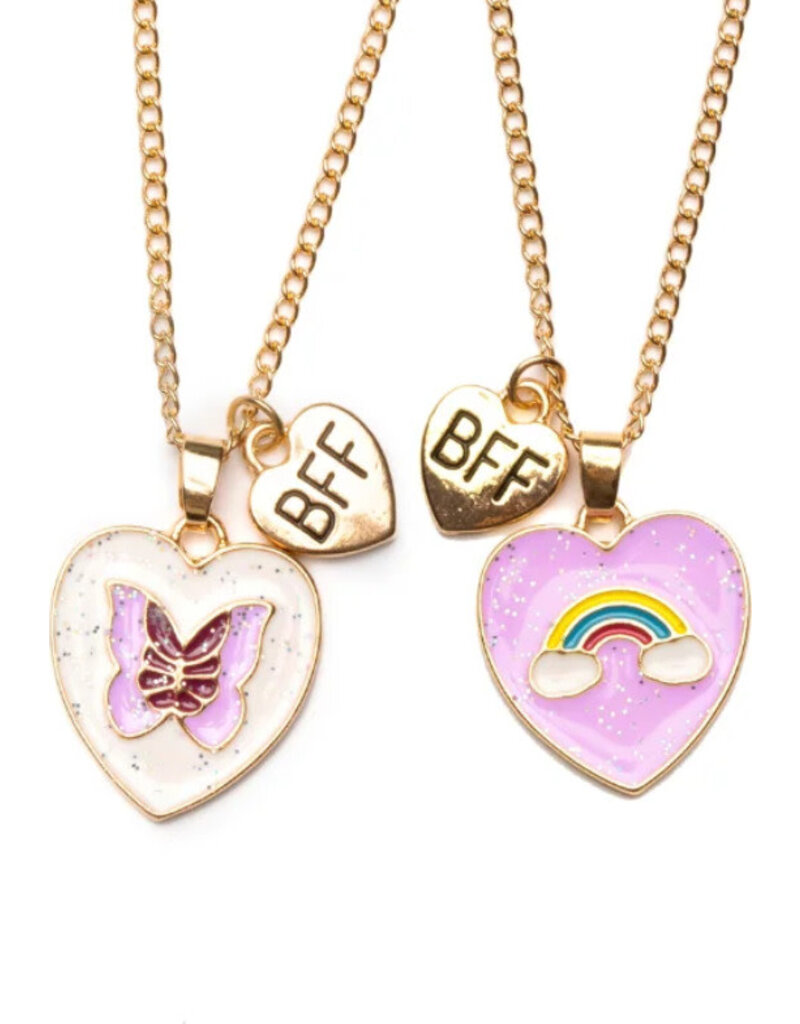 Creative Education (Great Pretenders) Jewelry Rainbow Butterfly BFF Necklace ( Assorted)
