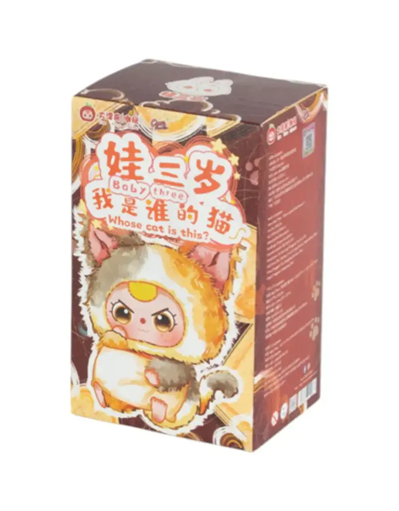 Baby Three Baby Three Whose Cat Am I? Plush Blind Box