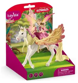 Schleich Fairy Feya with Pegasus