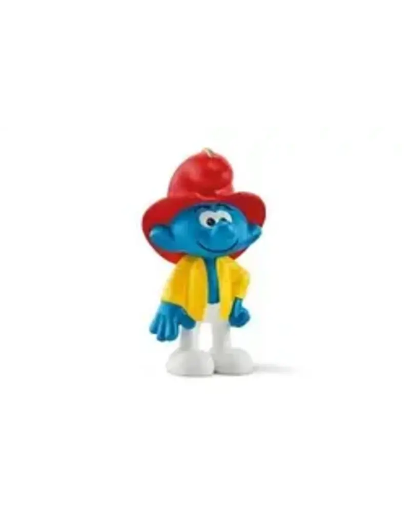 Schleich Schleich Smurf Toy Figurine - Fireman