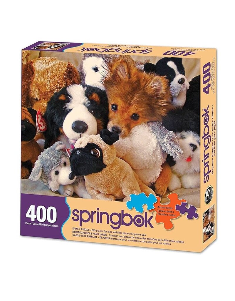 Springbok Puzzles Puzzle Playtime Puppies -  400 Pieces