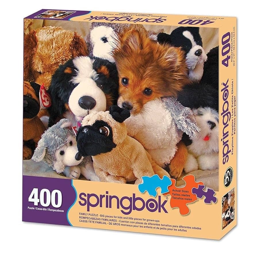 Puzzle Playtime Puppies - 400 Pieces