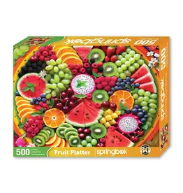 Springbok Puzzles Puzzle Fruit Platter- 500 Pieces