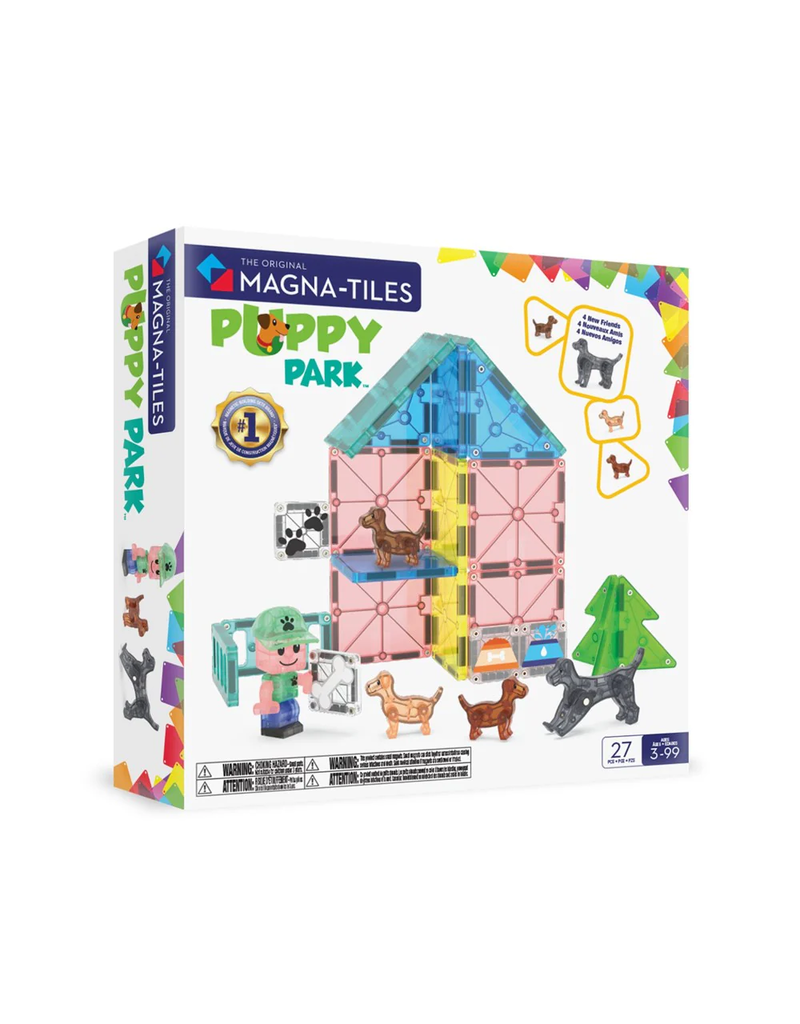 Magnatiles MAGNA-TILES Puppy Park (27 Pieces)