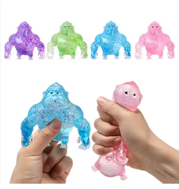 Handee Products Gummee Gorilla Super Stretchy Monkey Toy ( Sold Individually; Colors Vary)