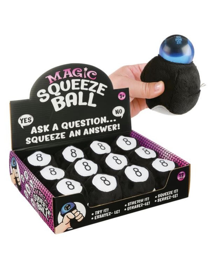Handee Products Magic Plush Ball - Ask a Question, Squeeze an Answer ( Sold Individually)