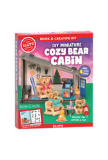 Klutz Craft DIY Miniature Cozy Bear Cabin